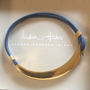 Navy Hook Bracelet India Hicks